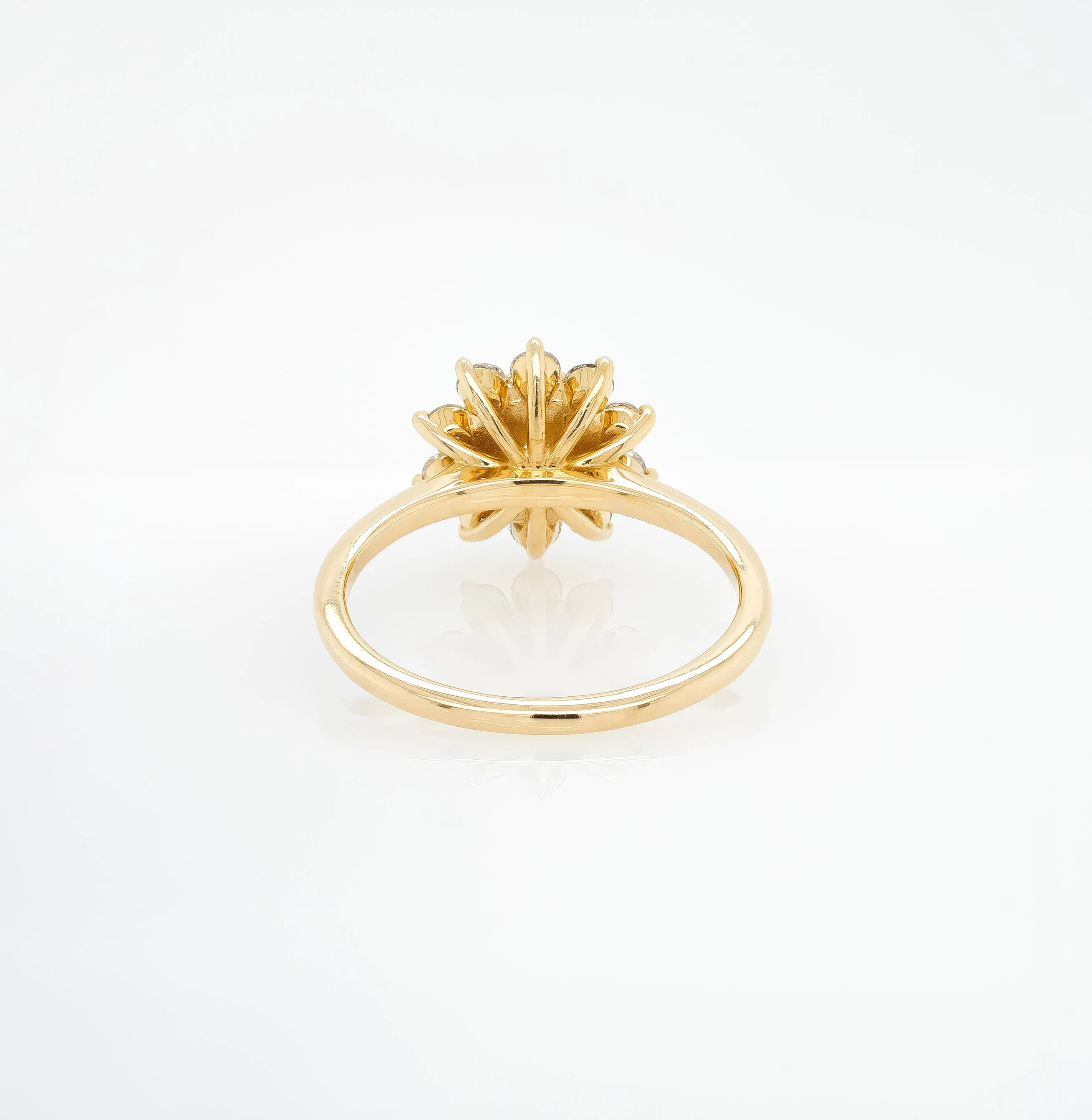 0.53ct Diamond 'Rosetta' Halo Ring