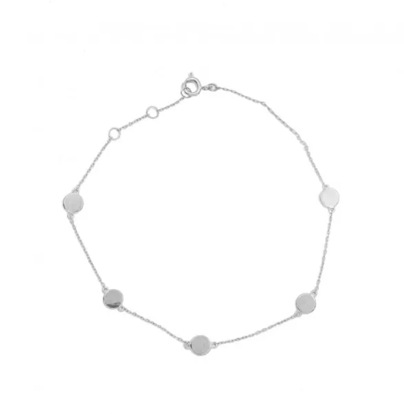 10k Gold Polka Dot Bracelet