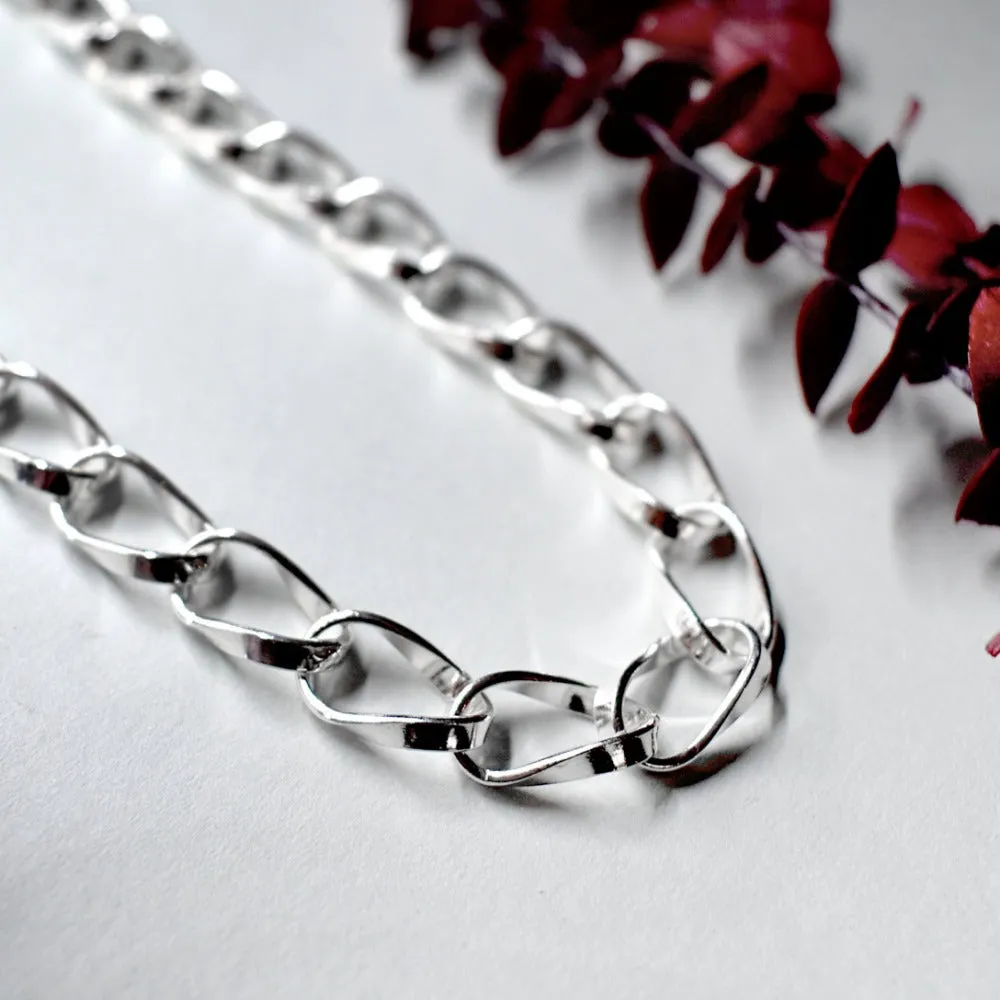 34" Twisted Oval Link Chain