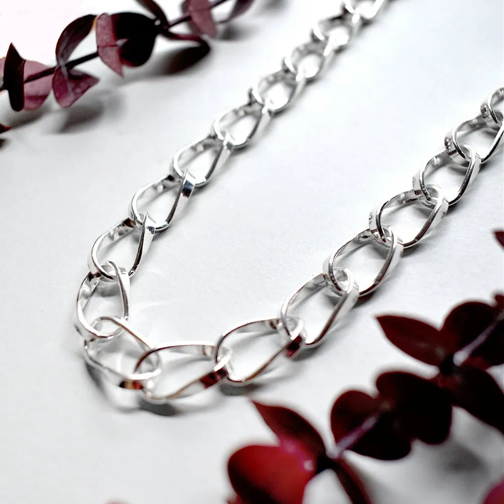 34" Twisted Oval Link Chain
