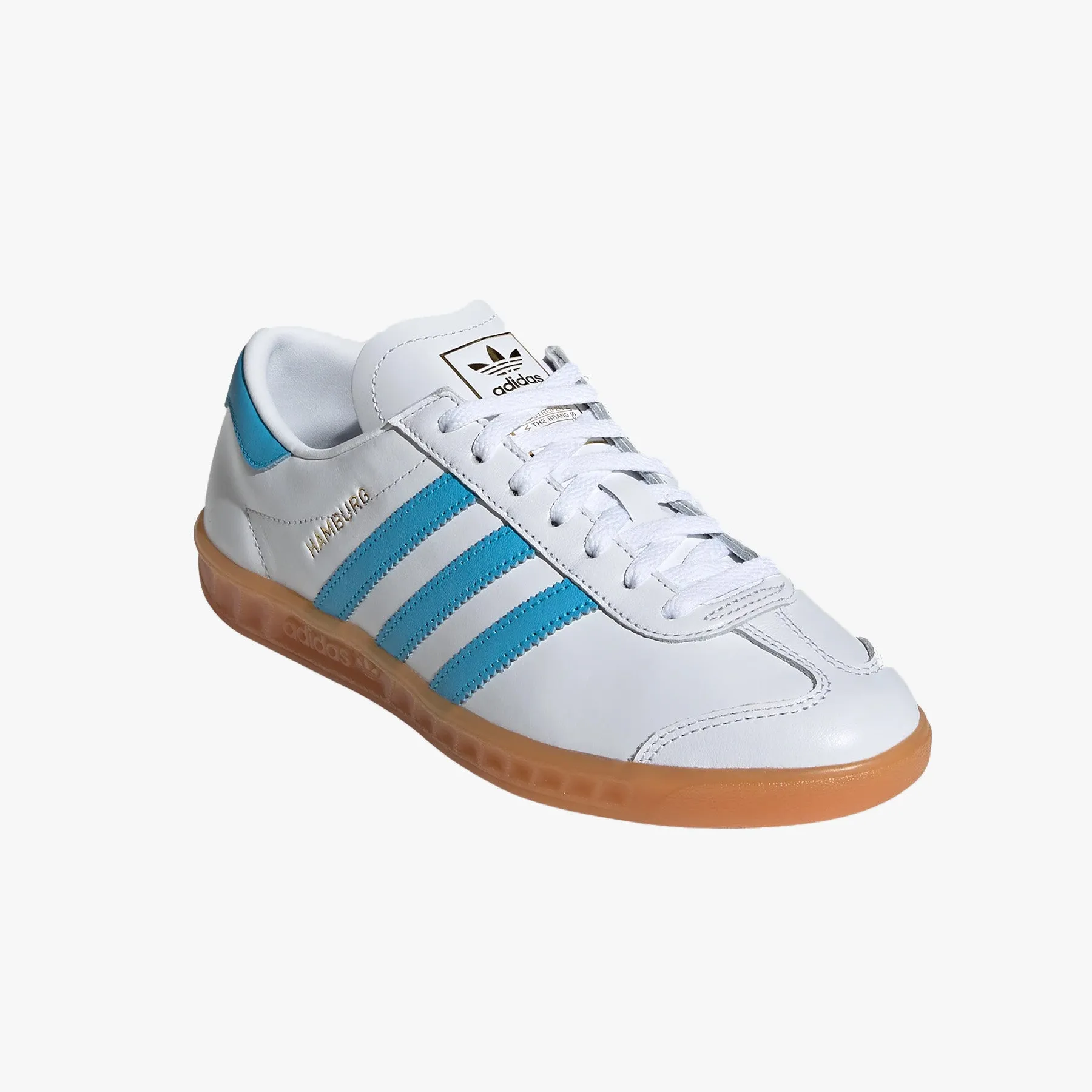 Adidas Originals W's Hamburg White, Sky Rush