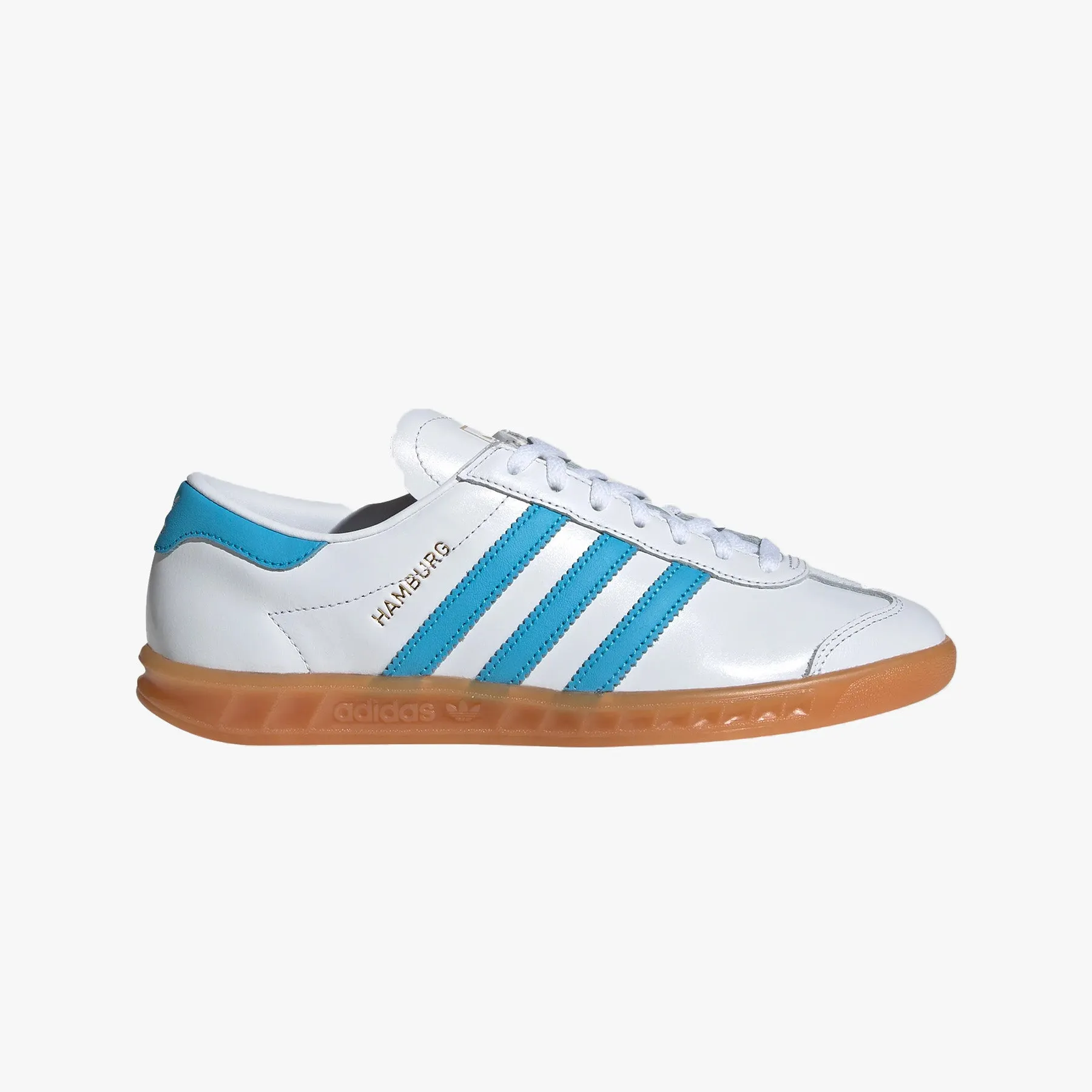 Adidas Originals W's Hamburg White, Sky Rush