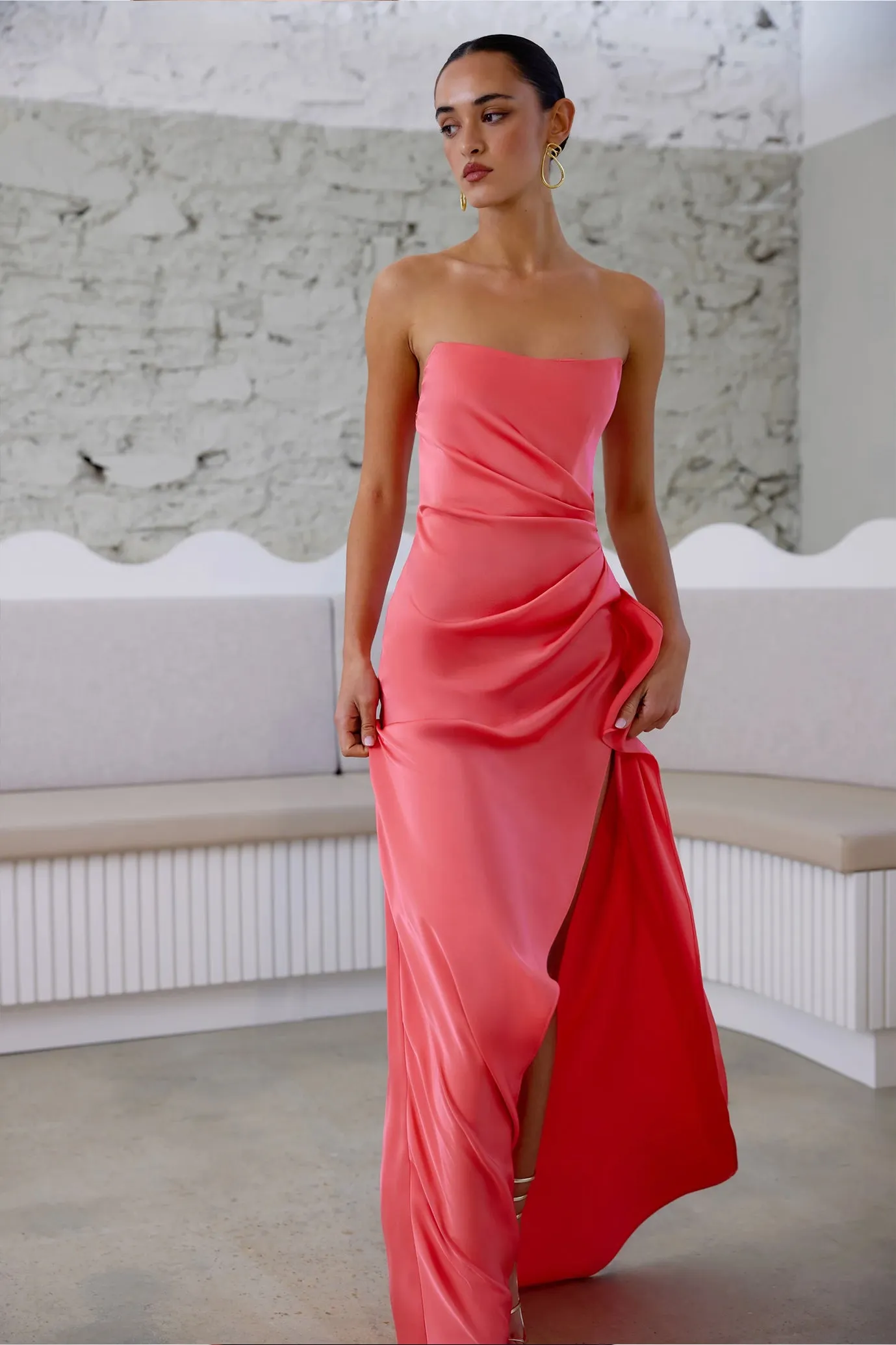 Alzira Dress Flamingo by Lexi