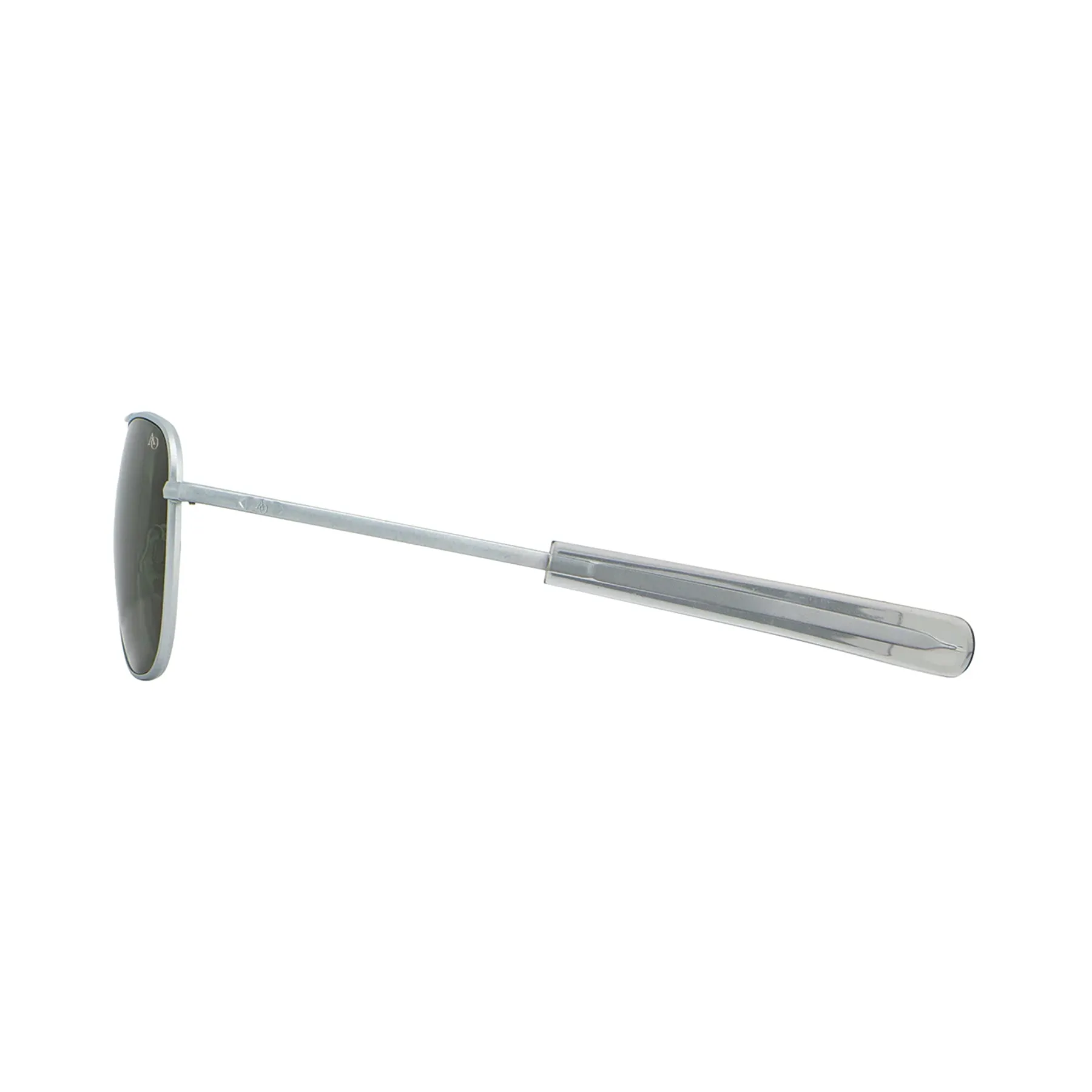 AMERICAN OPTICAL ORIGINAL PILOT - MATTE SILVER/GREEN GLASS