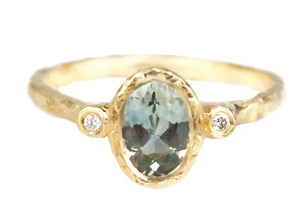 Anais Green Sapphire Ring