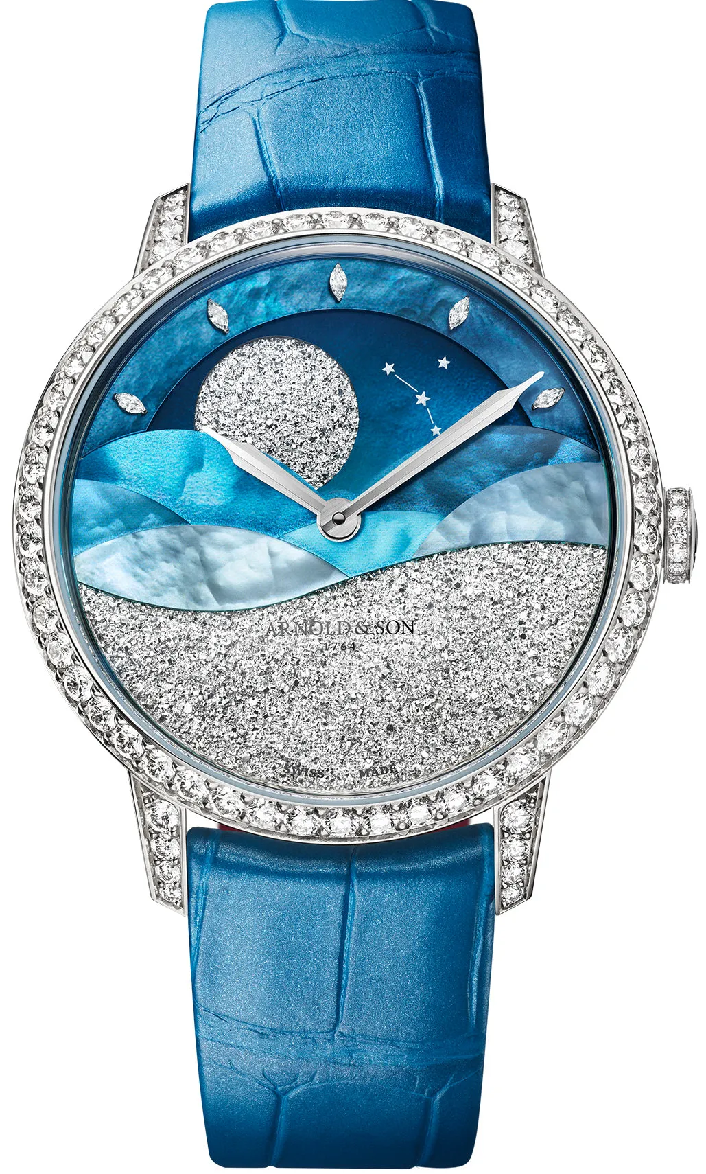 Arnold & Son Perpetual Moon 38 Mintnight Limited Edition Watch