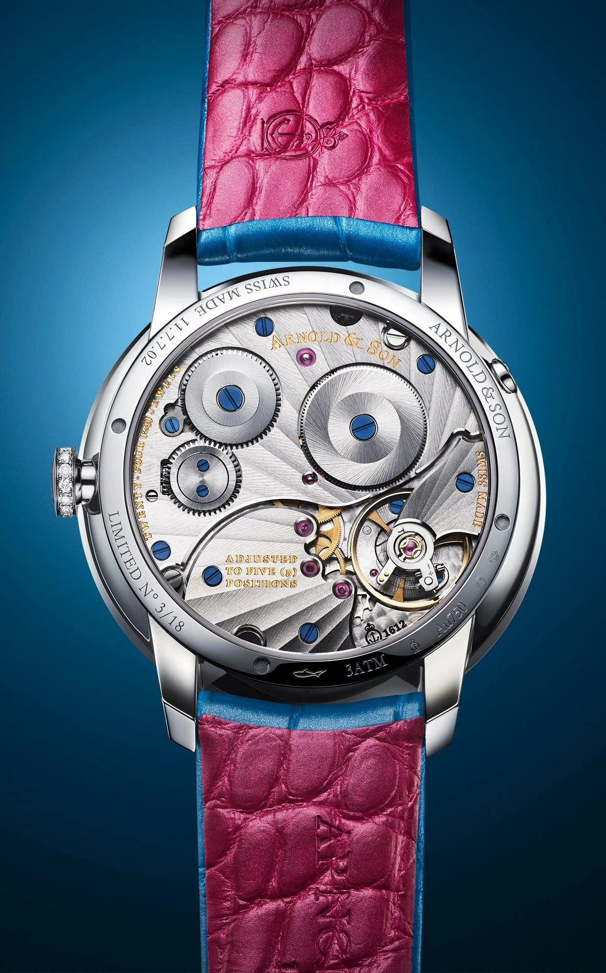 Arnold & Son Perpetual Moon 38 Mintnight Limited Edition Watch