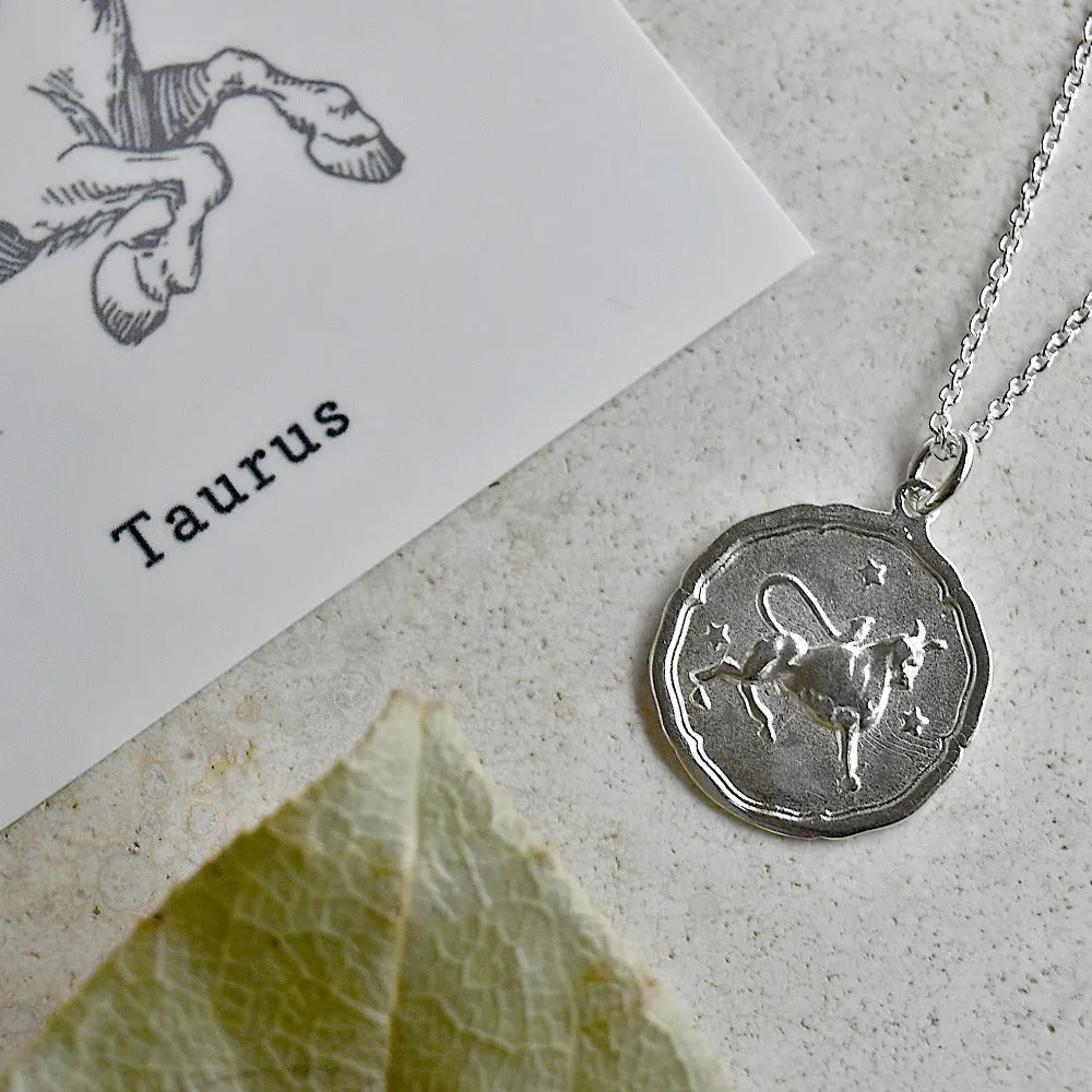 Astrology Zodiac Talisman Necklace