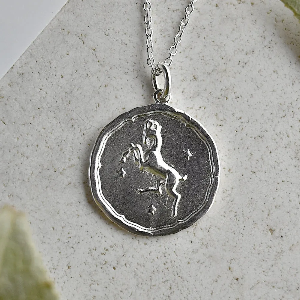 Astrology Zodiac Talisman Necklace