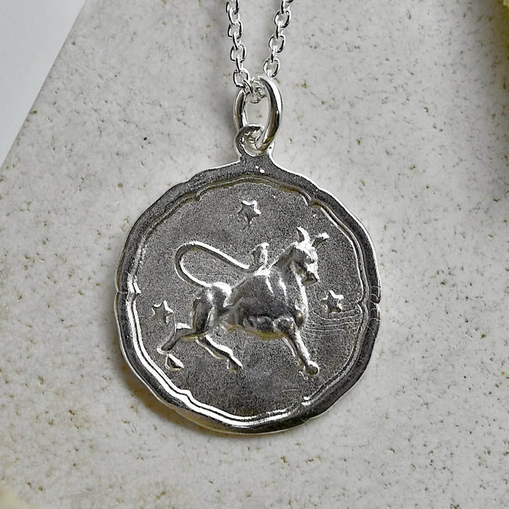 Astrology Zodiac Talisman Necklace