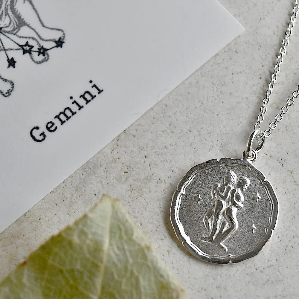 Astrology Zodiac Talisman Necklace