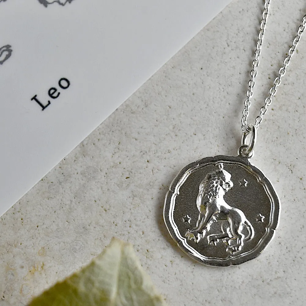 Astrology Zodiac Talisman Necklace