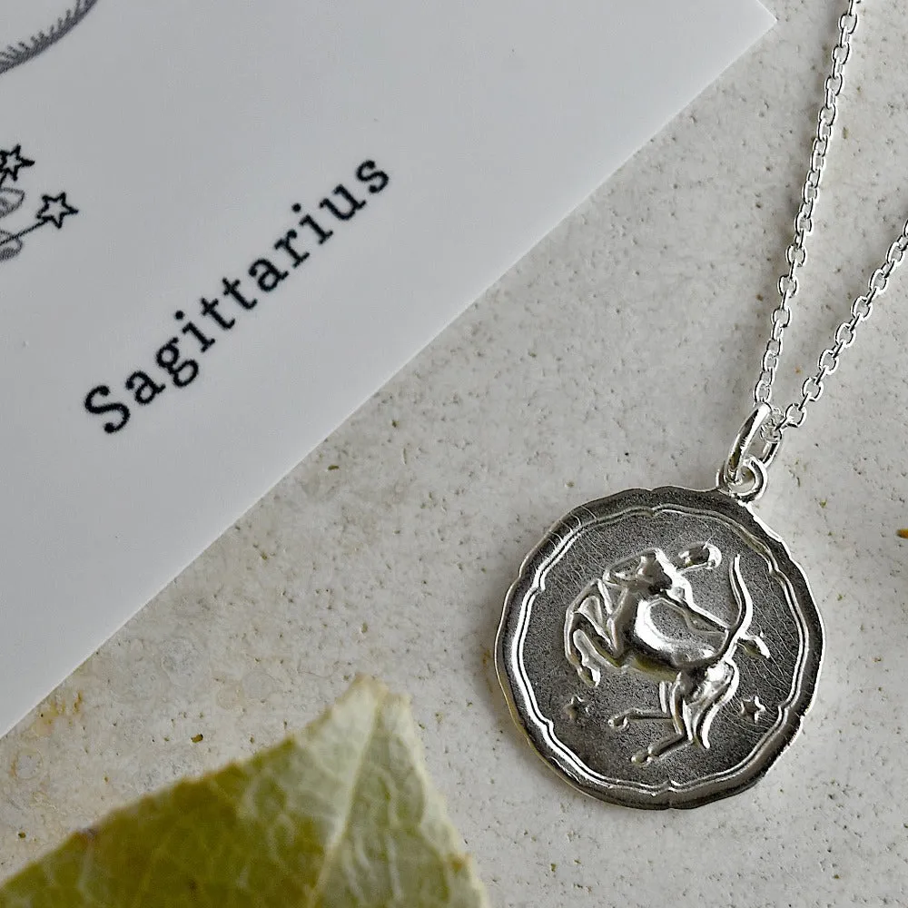Astrology Zodiac Talisman Necklace