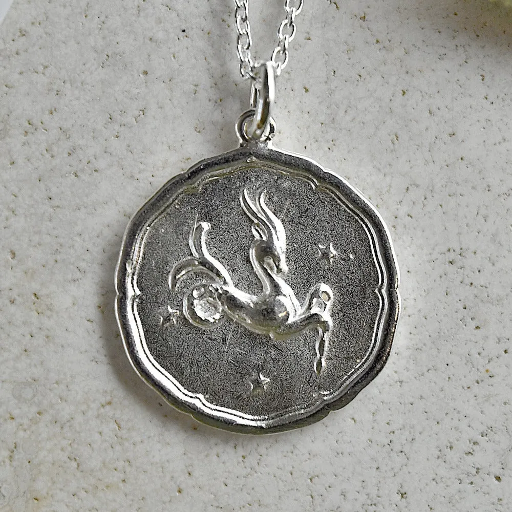Astrology Zodiac Talisman Necklace