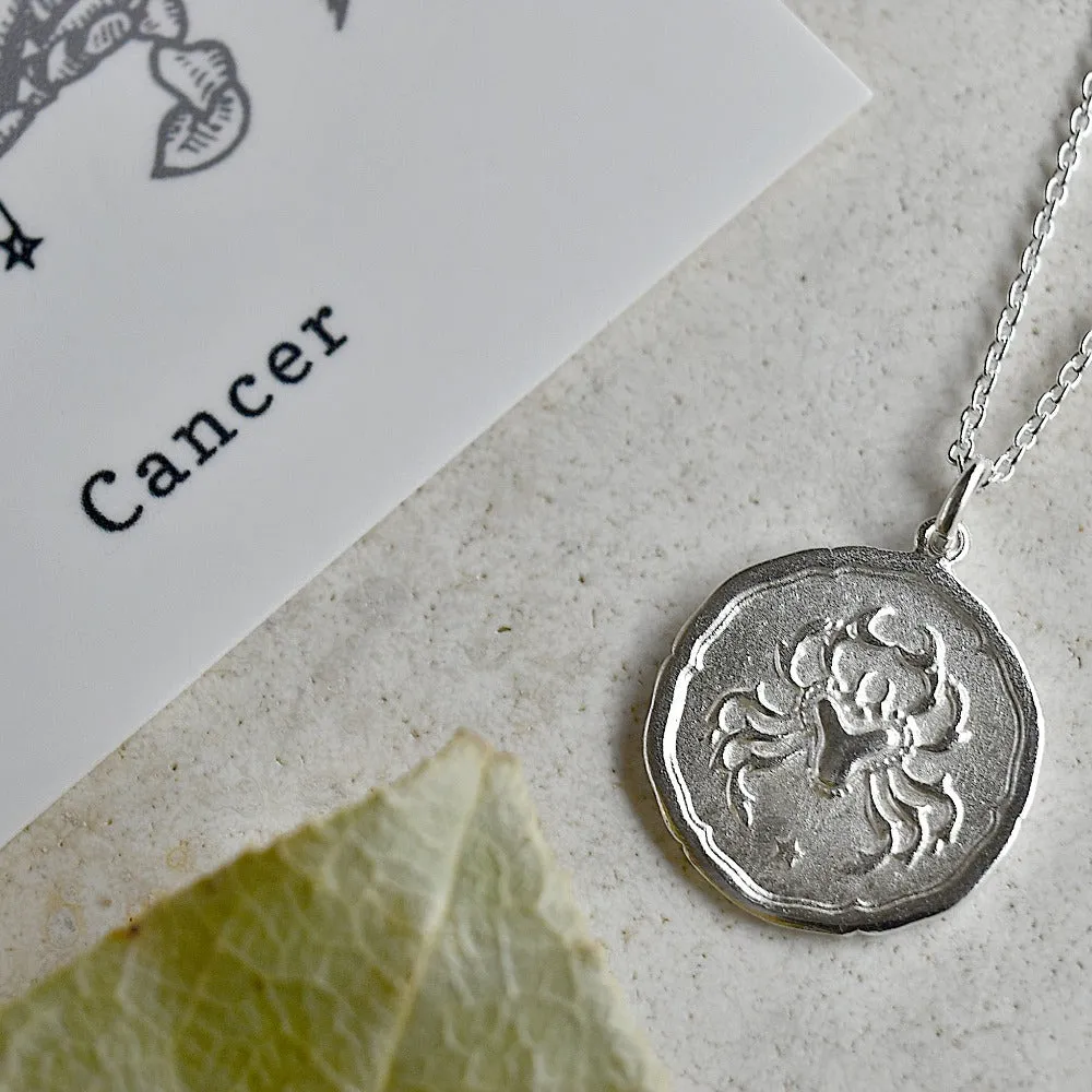 Astrology Zodiac Talisman Necklace