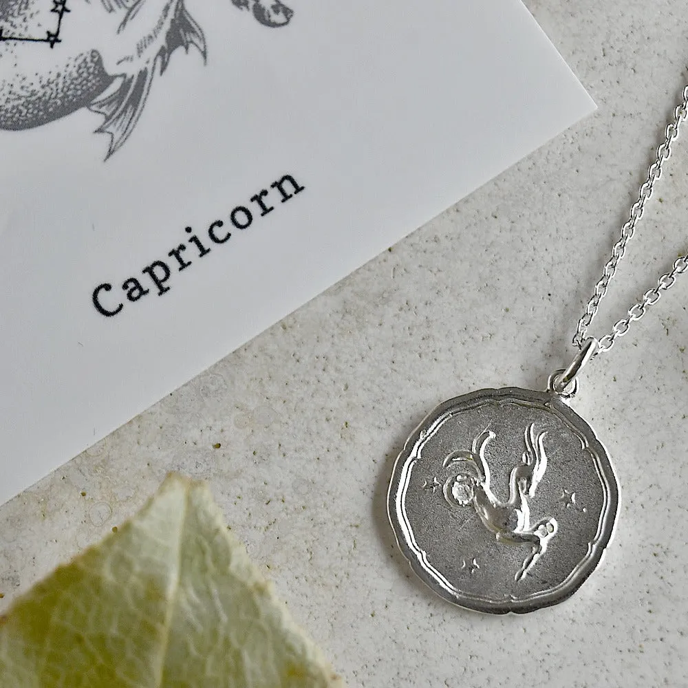 Astrology Zodiac Talisman Necklace