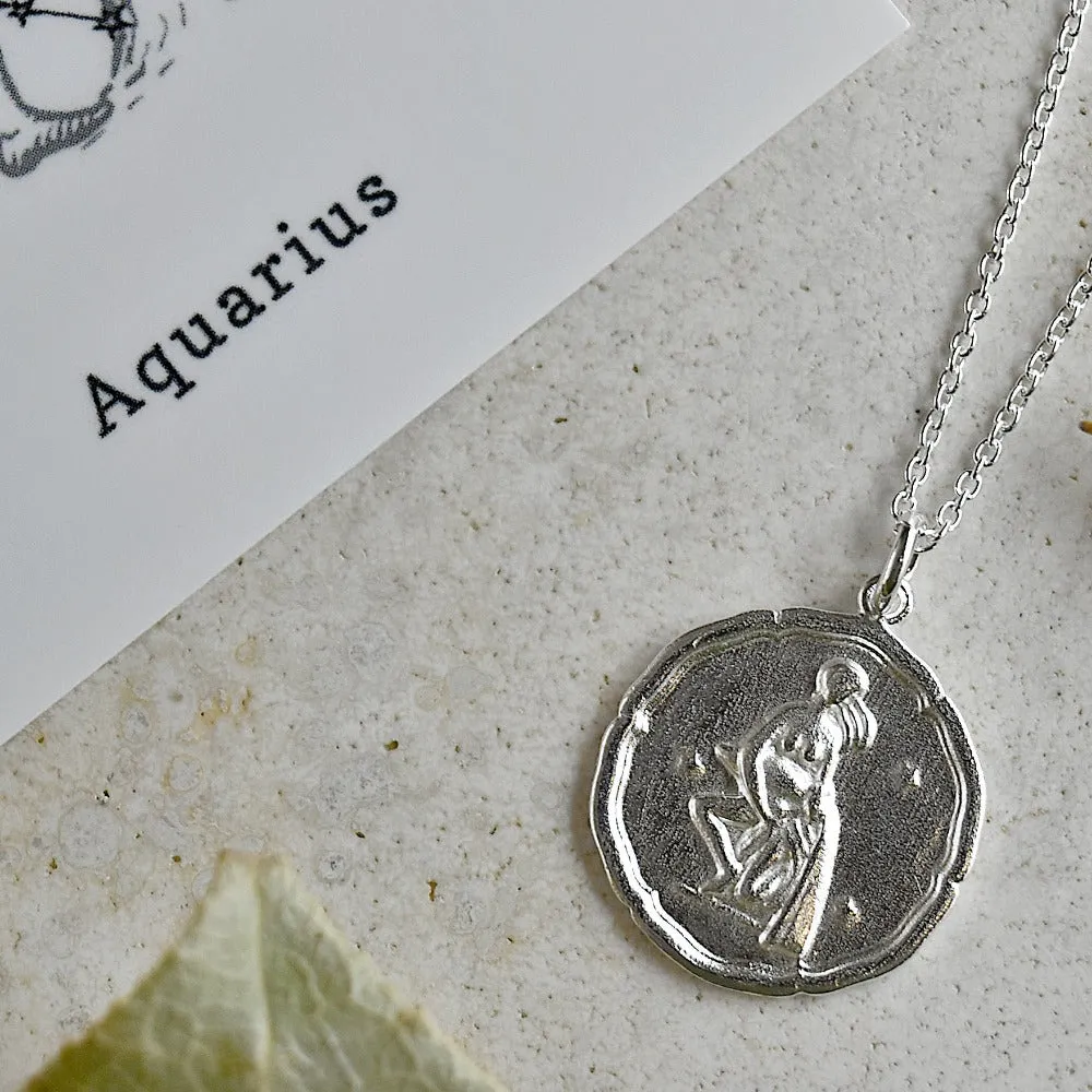 Astrology Zodiac Talisman Necklace