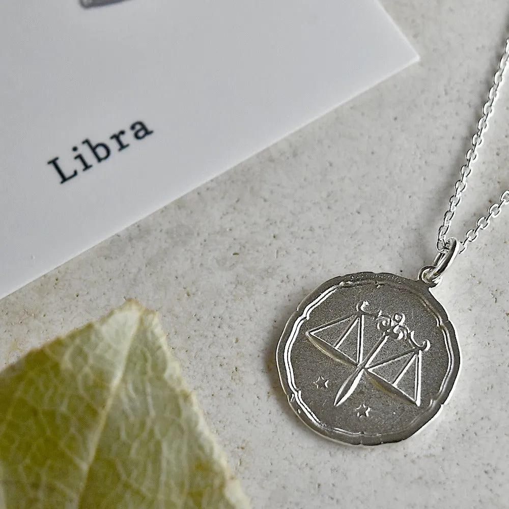 Astrology Zodiac Talisman Necklace