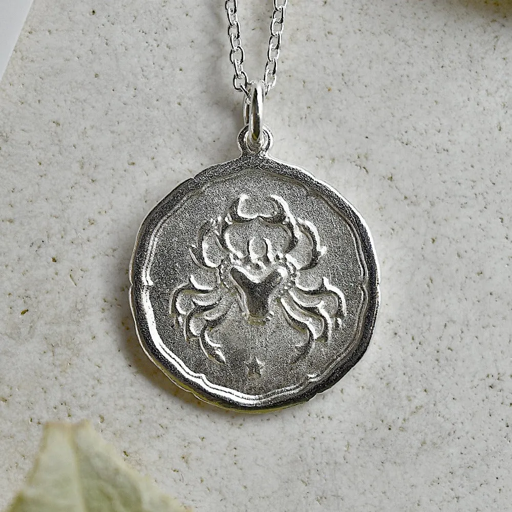 Astrology Zodiac Talisman Necklace