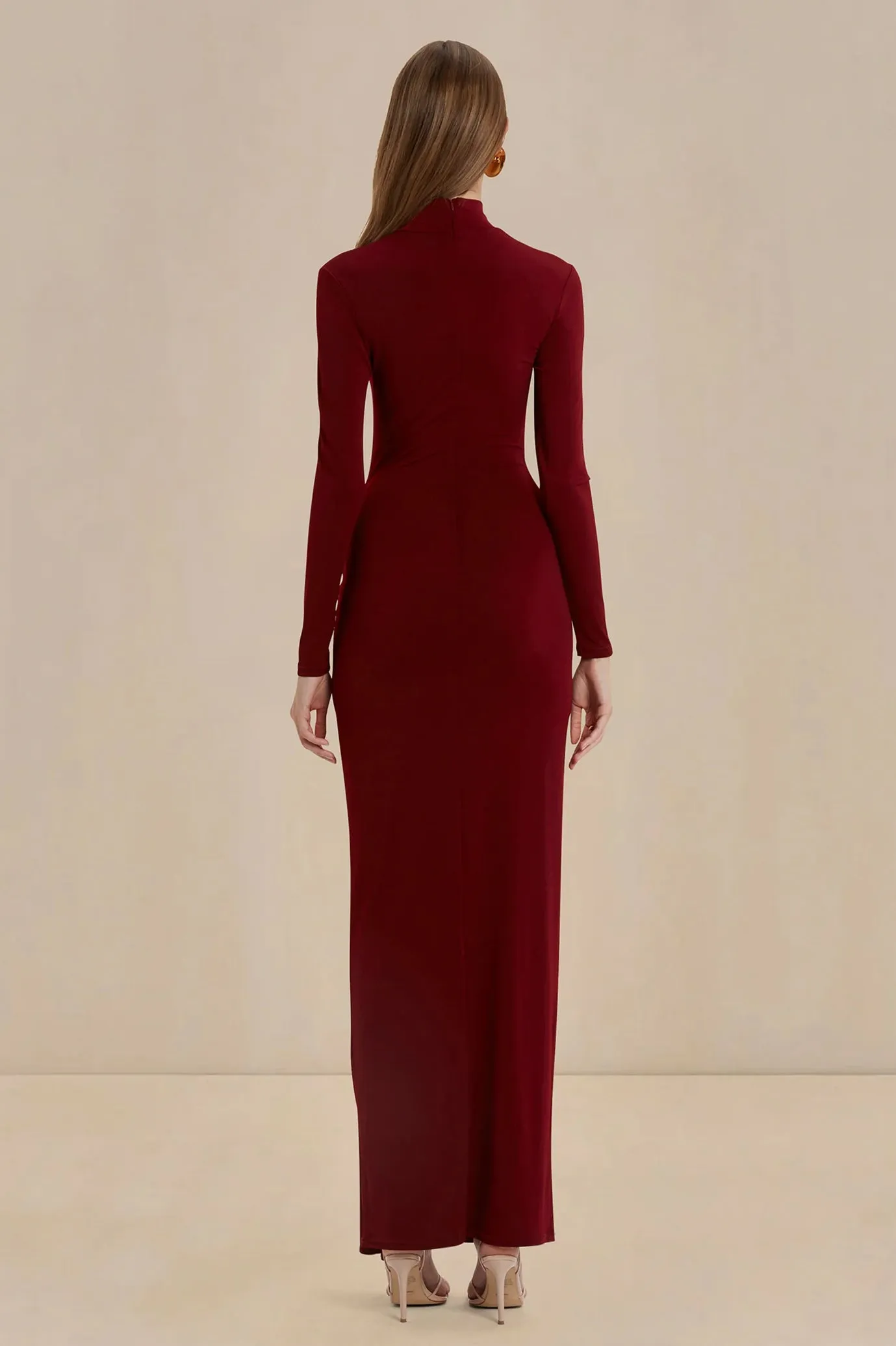 Aurelia Dress Merlot By Sonya Moda