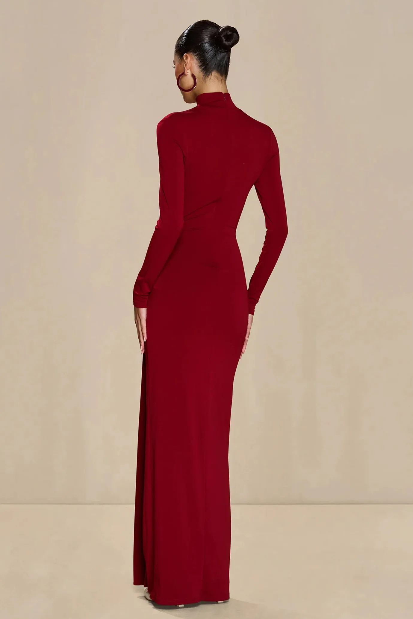 Aurelia Dress Merlot By Sonya Moda