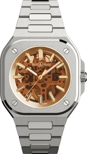 Bell & Ross BR 05 Skeleton Golden Bracelet Limited Edition Watch