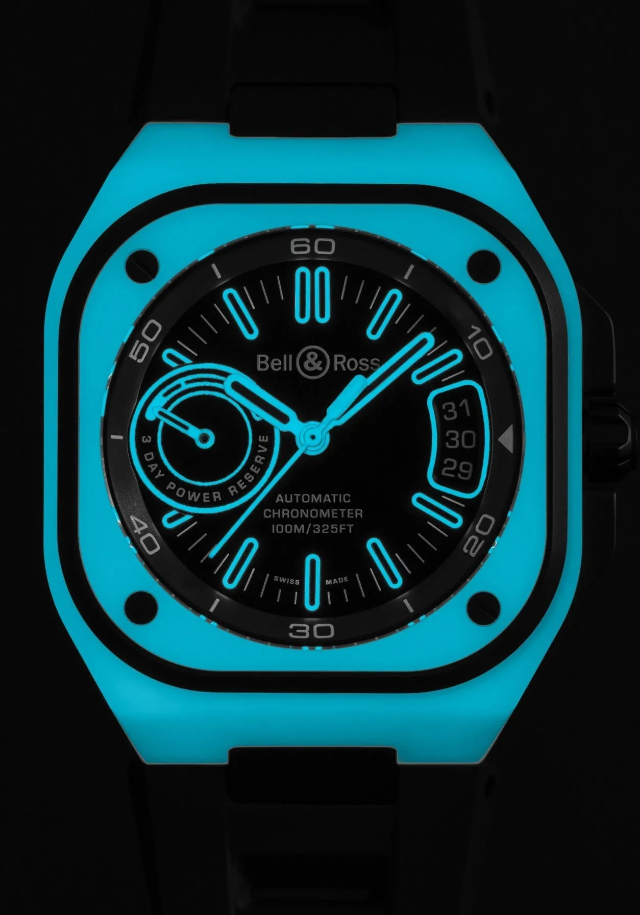 Bell & Ross BR X5 Blue LUM Limited Edition Watch