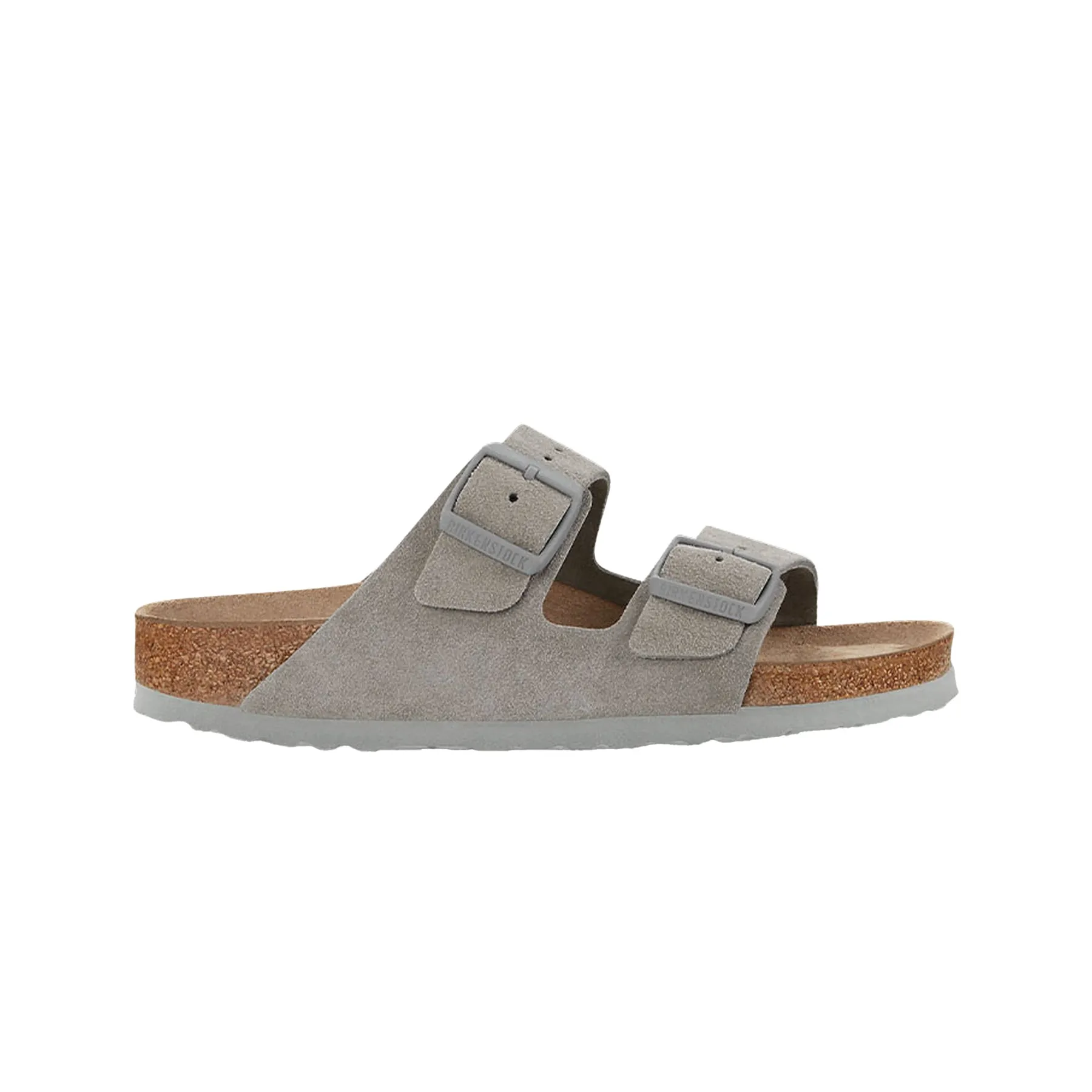 Birkenstock Arizona SFB Suede Regular : Stone