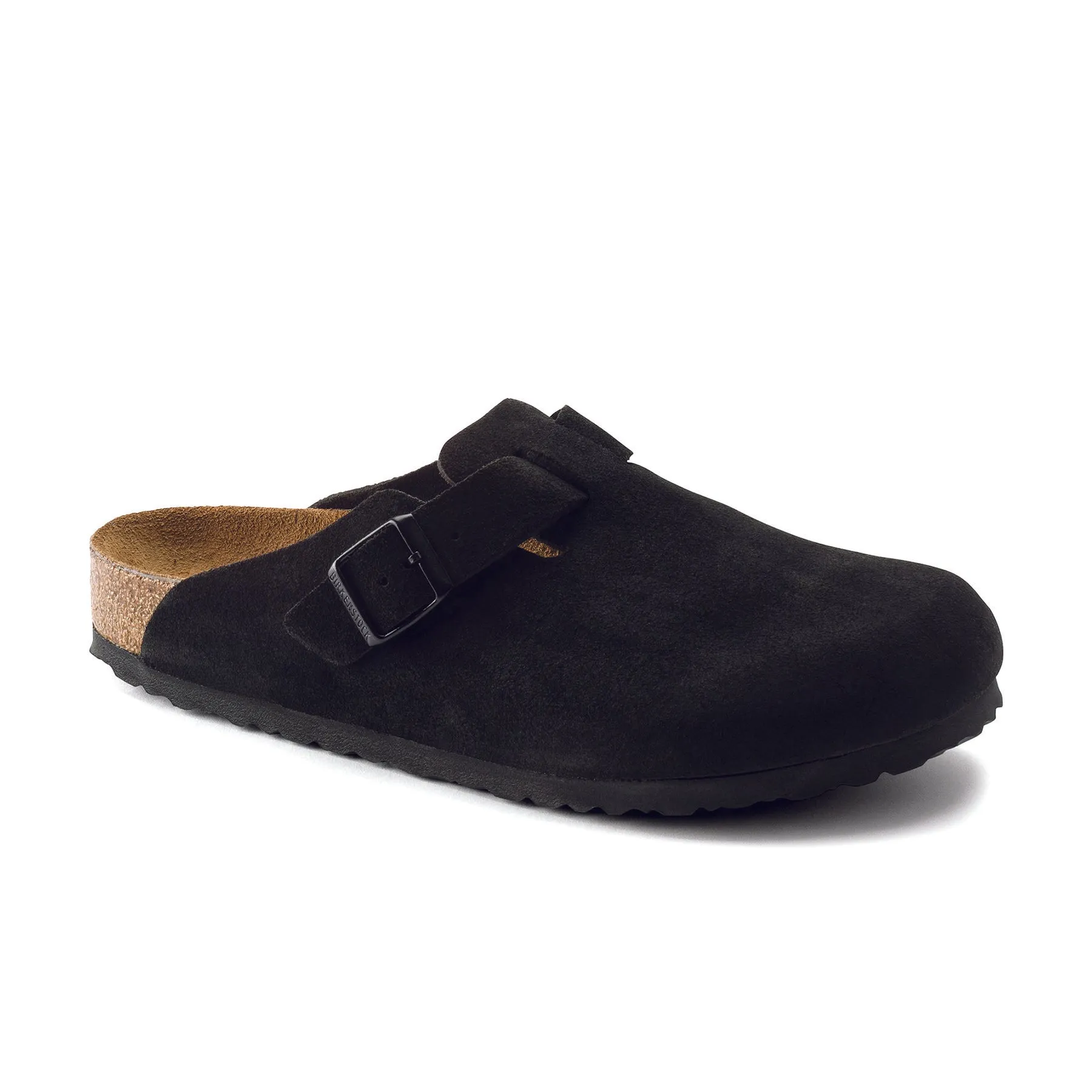 Birkenstock Boston SFB Suede Black