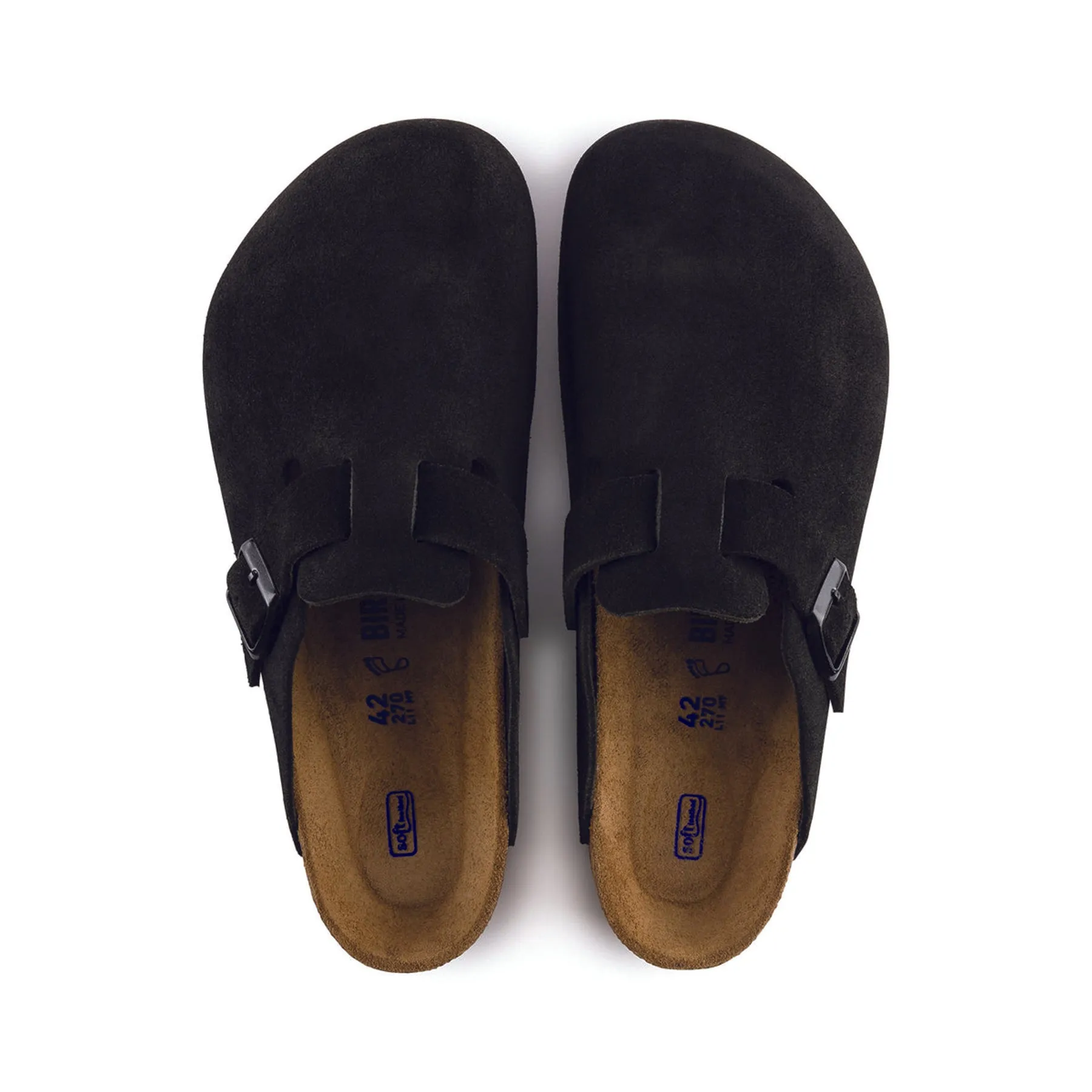 Birkenstock Boston SFB Suede Black