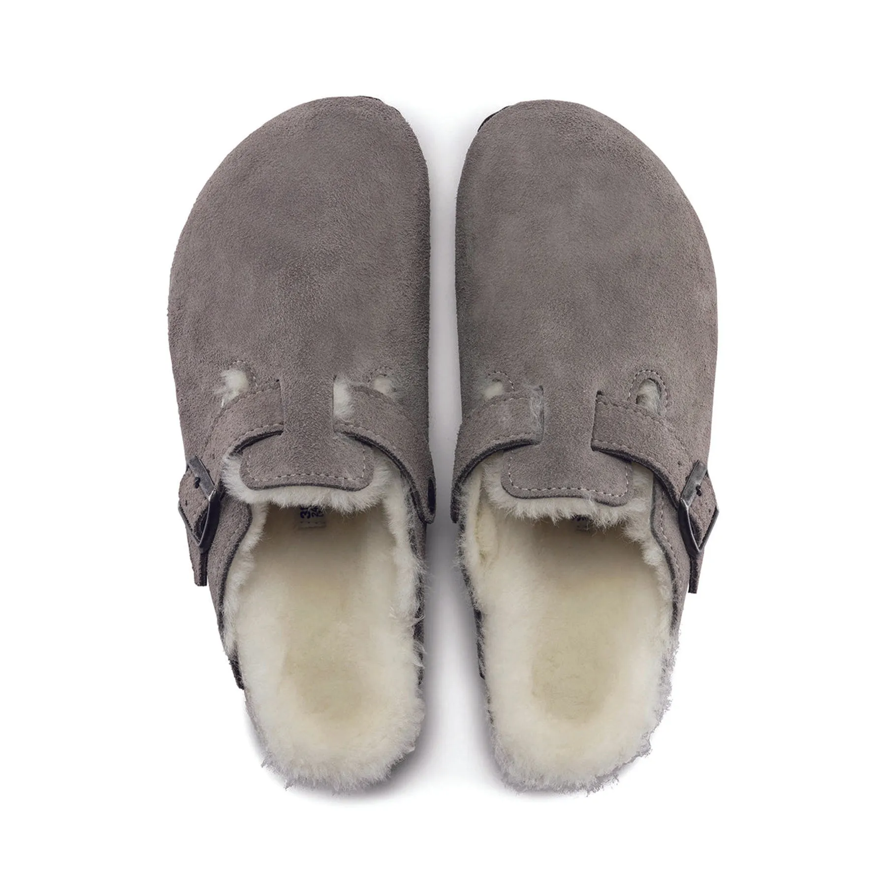 Birkenstock Boston Shearling Stone Coin