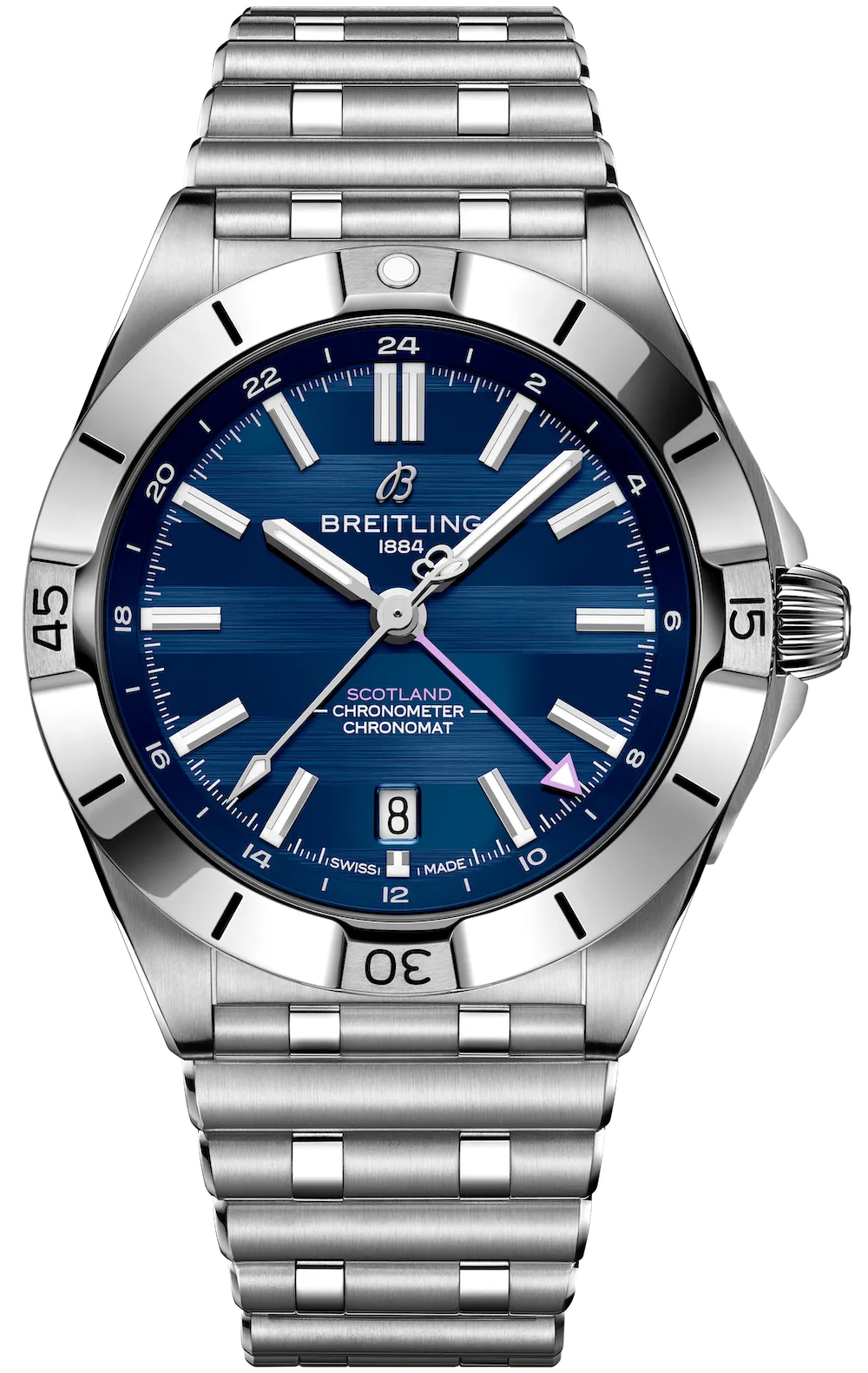 Breitling Chronomat Six Nations GMT 40 Scotland Watch