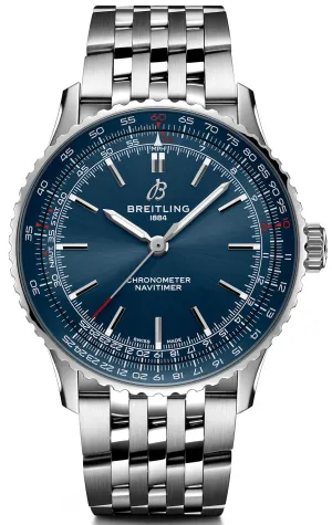 Breitling Navitimer Automatic 41 Blue Bracelet Watch