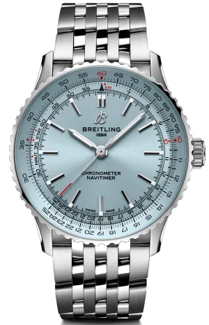 Breitling Navitimer Automatic 41 Light Blue Bracelet Watch