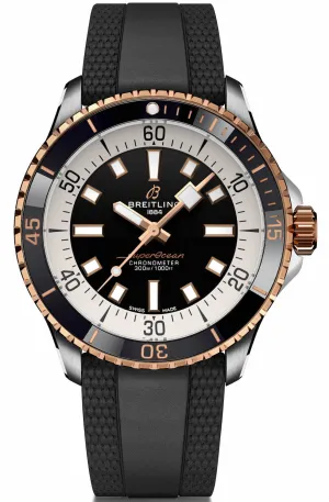 Breitling Superocean Automatic 42 18K Red Gold Watch
