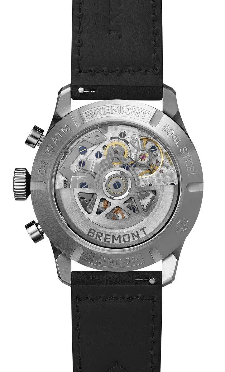 Bremont Altitude Chronograph GMT Black Leather Watch