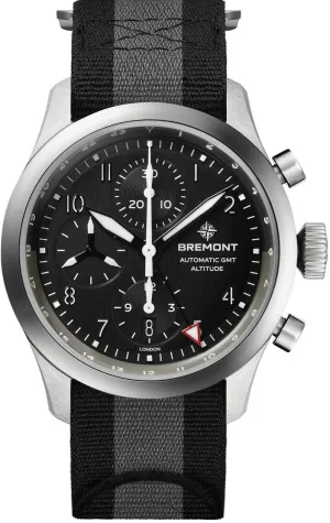 Bremont Altitude Chronograph GMT Black Nato Watch