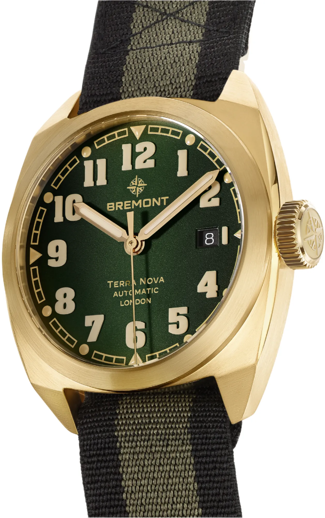 Bremont Terra Nova 40.5 Bronze Nato Watch