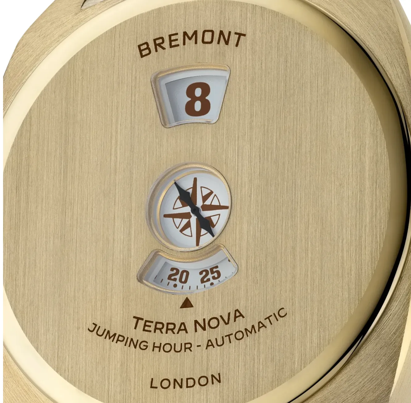 Bremont Terra Nova Jumping Hour Bronze Bracelet Limited Edition Watch