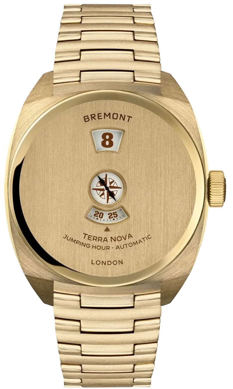 Bremont Terra Nova Jumping Hour Bronze Bracelet Limited Edition Watch