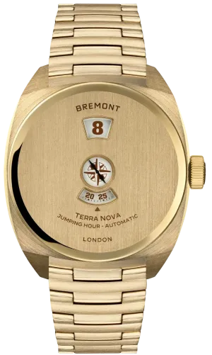 Bremont Terra Nova Jumping Hour Bronze Bracelet Limited Edition Watch