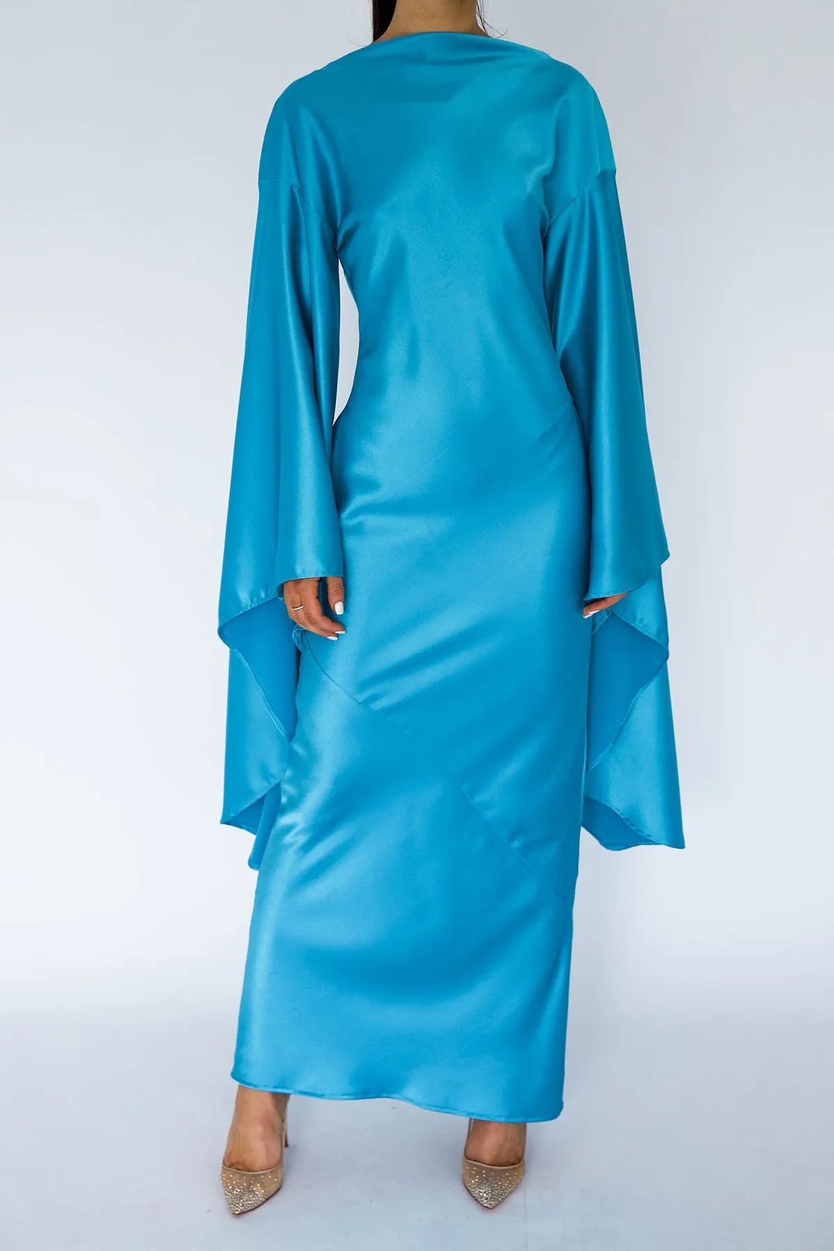 Capri Maxi With Dramatic Sleeves by HSH