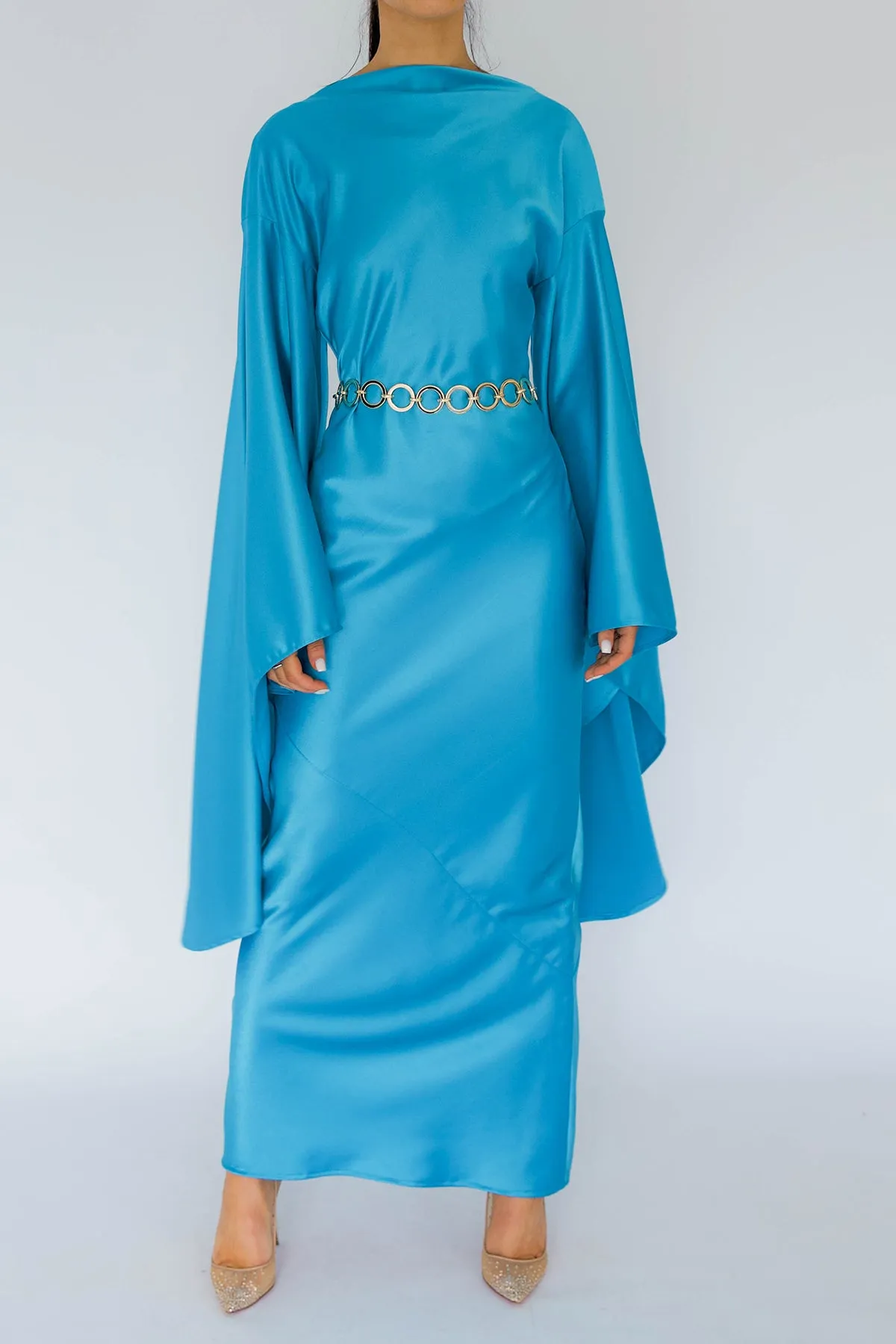 Capri Maxi With Dramatic Sleeves by HSH