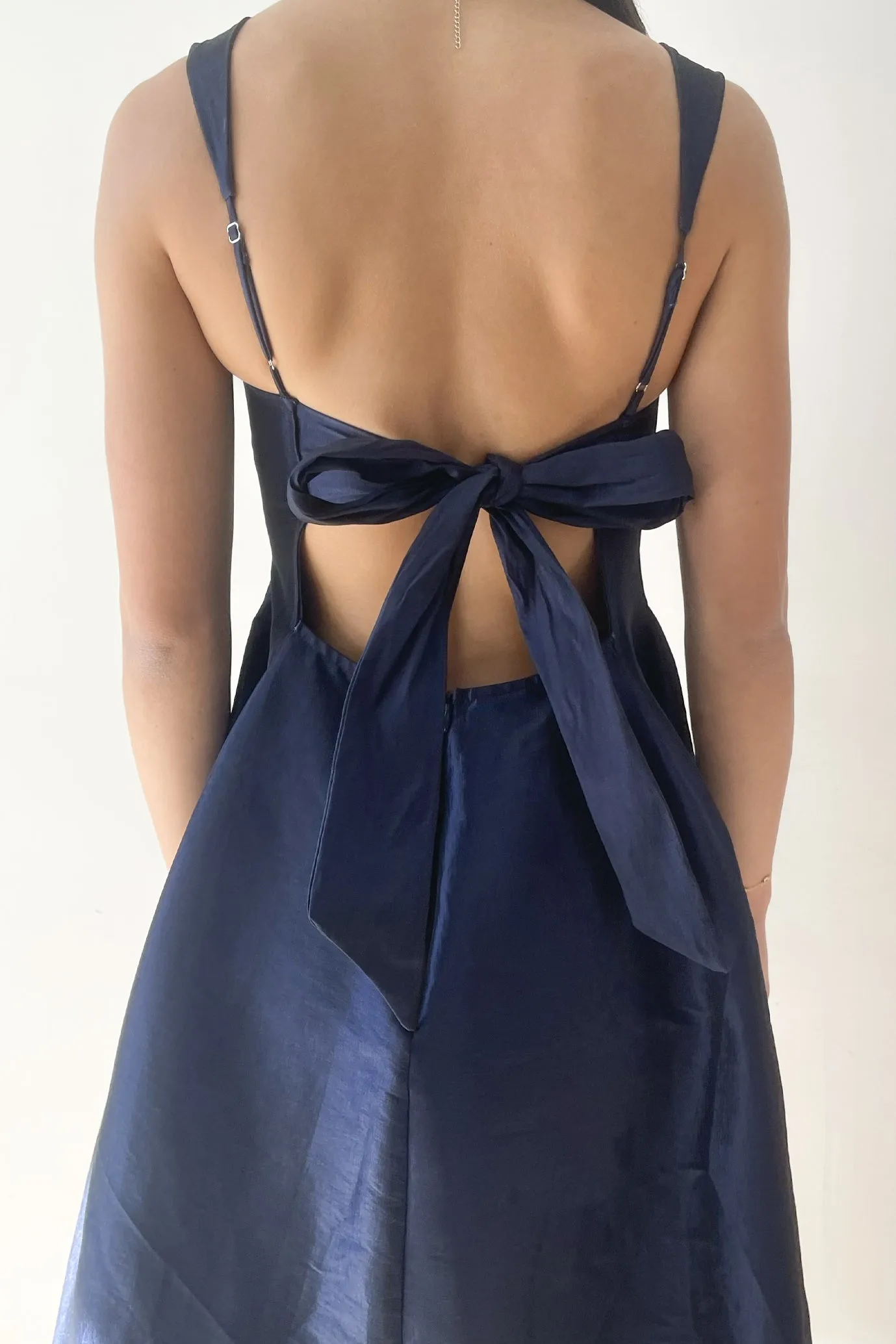 Chic Midi Dress Navy Exclusive to HSH