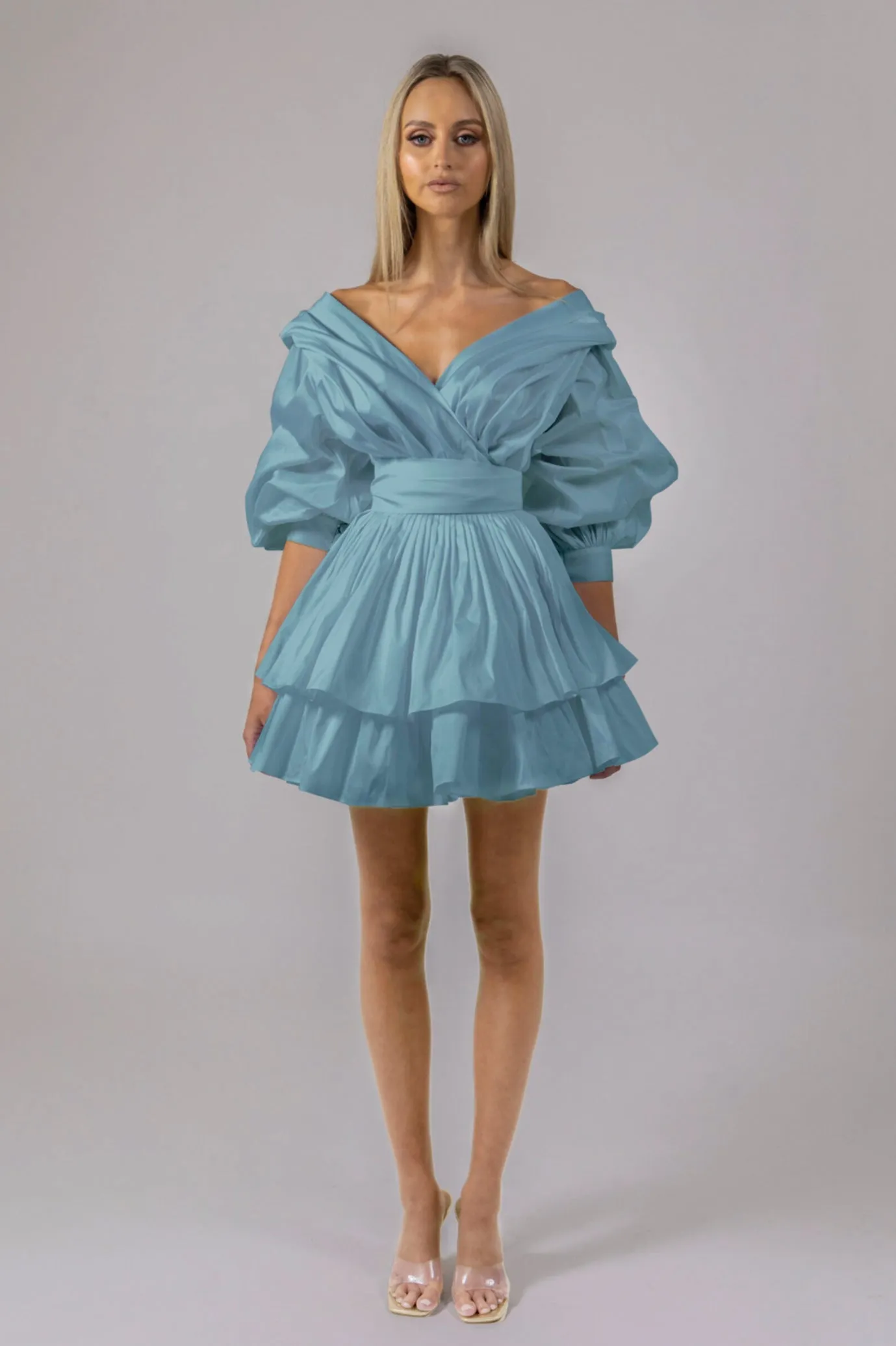 Chloe Dress Blue by Alin Le' Kal