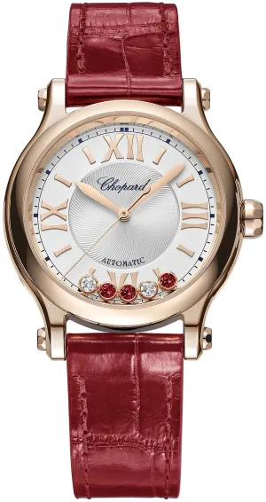 Chopard Happy Sport Rose Gold Watch