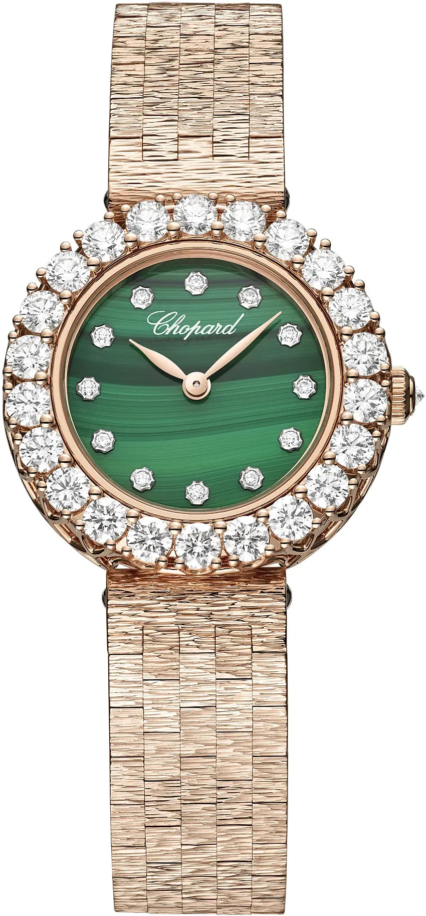 Chopard L'Heure Du Diamant Rose Gold Watch