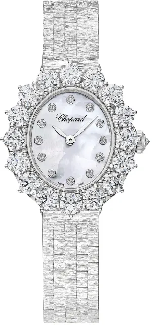 Chopard L'Heure Du Diamant White Gold Watch