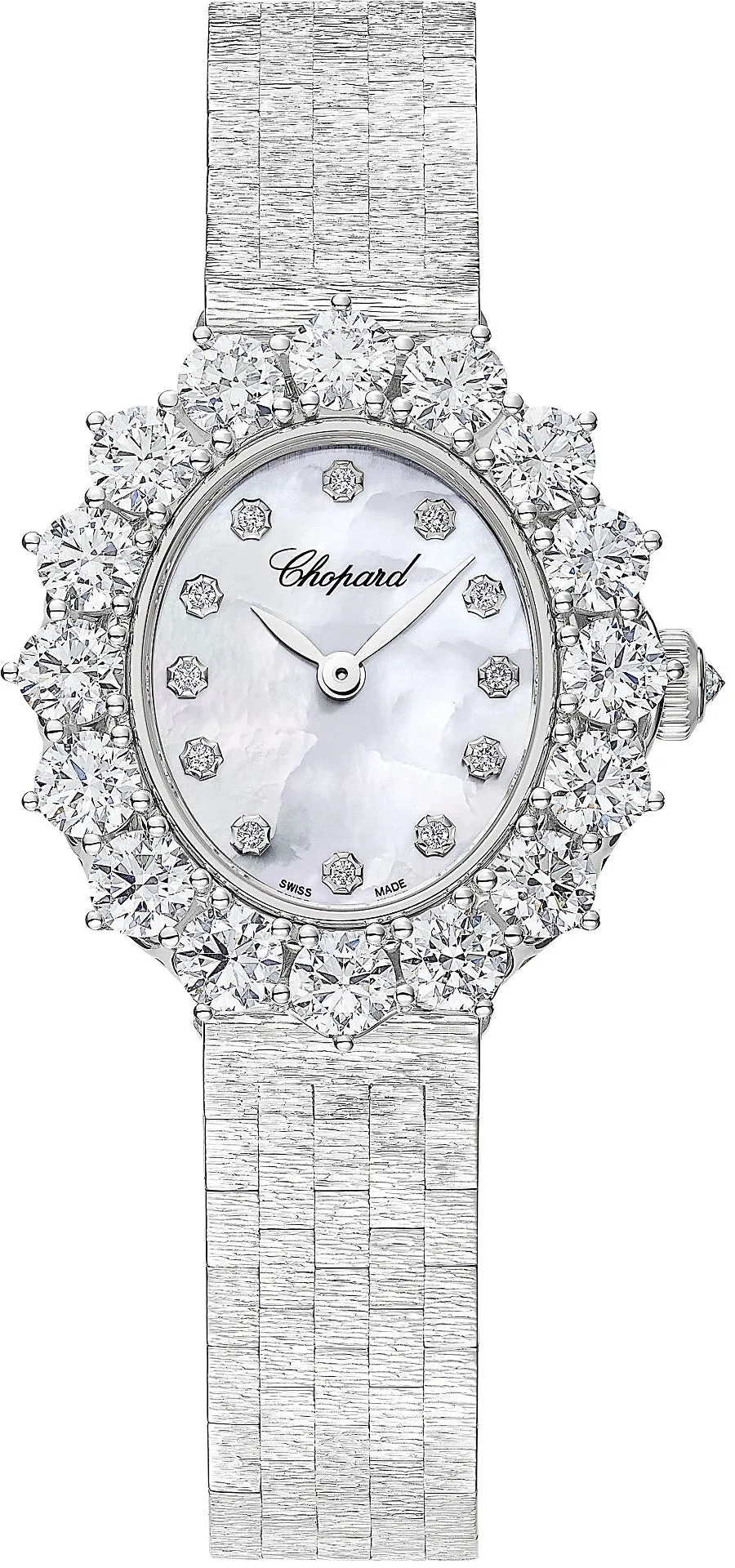 Chopard L'Heure Du Diamant White Gold Watch