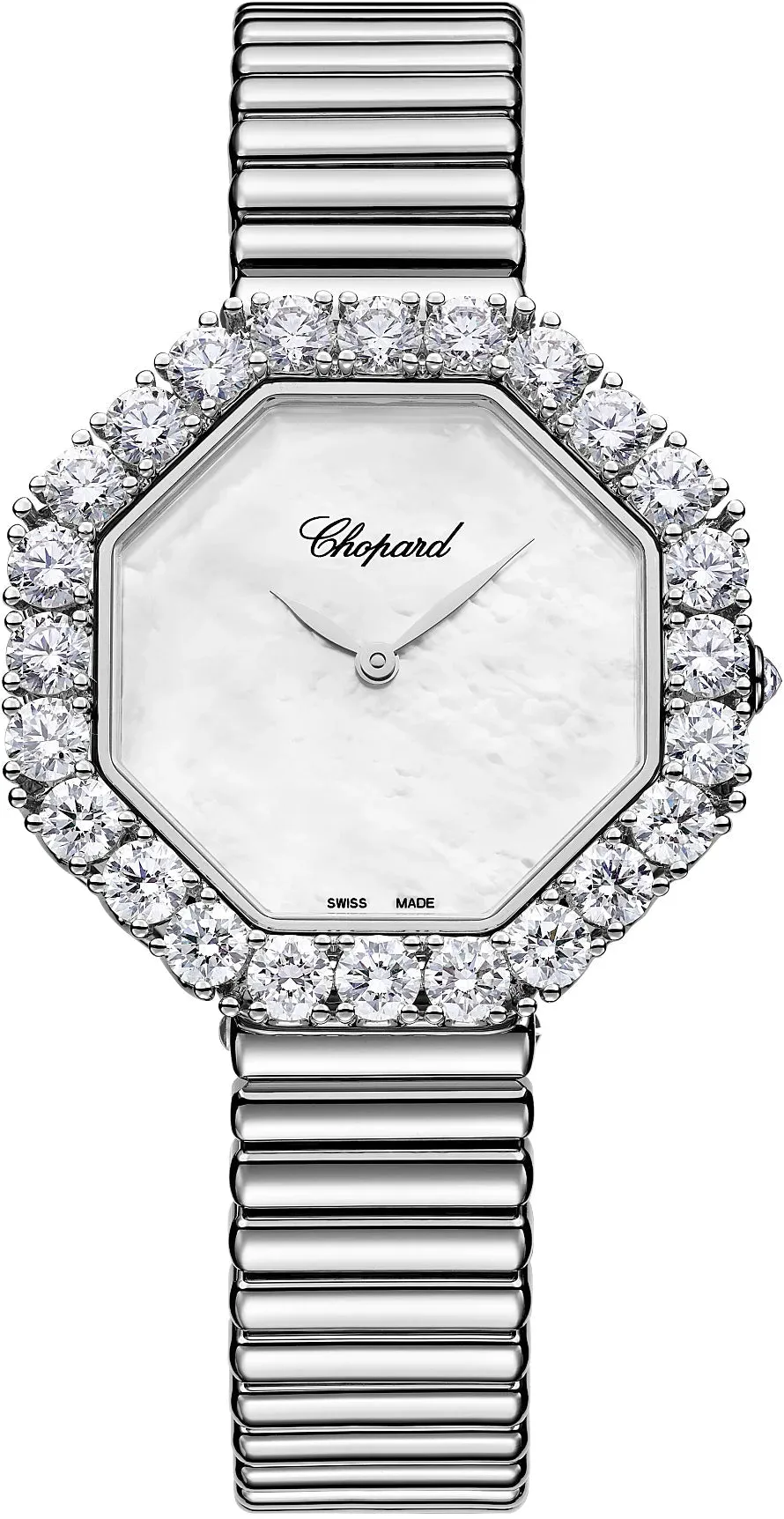 Chopard L'Heure Du Diamant White Gold Watch